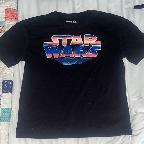 Star Wars Kids Black T-Shirt - Picture 1 of 3